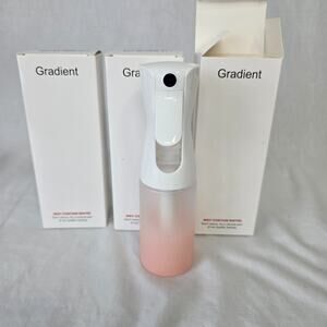 Vigor Path Gradient Pink Continuous Water Mister Nano Fine 5oz/150ml 3 Pack NIB